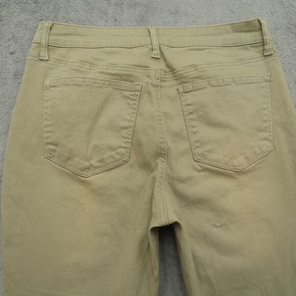 New Directions Jeans Women's Size 10R Beige Mid-Rise Skinny Denim 26" Inseam - Picture 11 of 15
